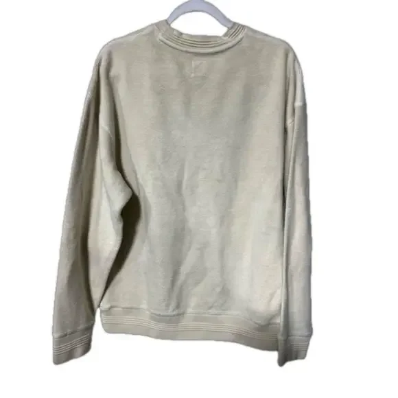 Levi Strauss & Co Vintage Cream|Red Crewneck Sz Medium - Picture 4 of 4